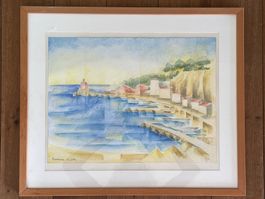 George Gessler (GeGe) – Original „Provence – la côte" 1987