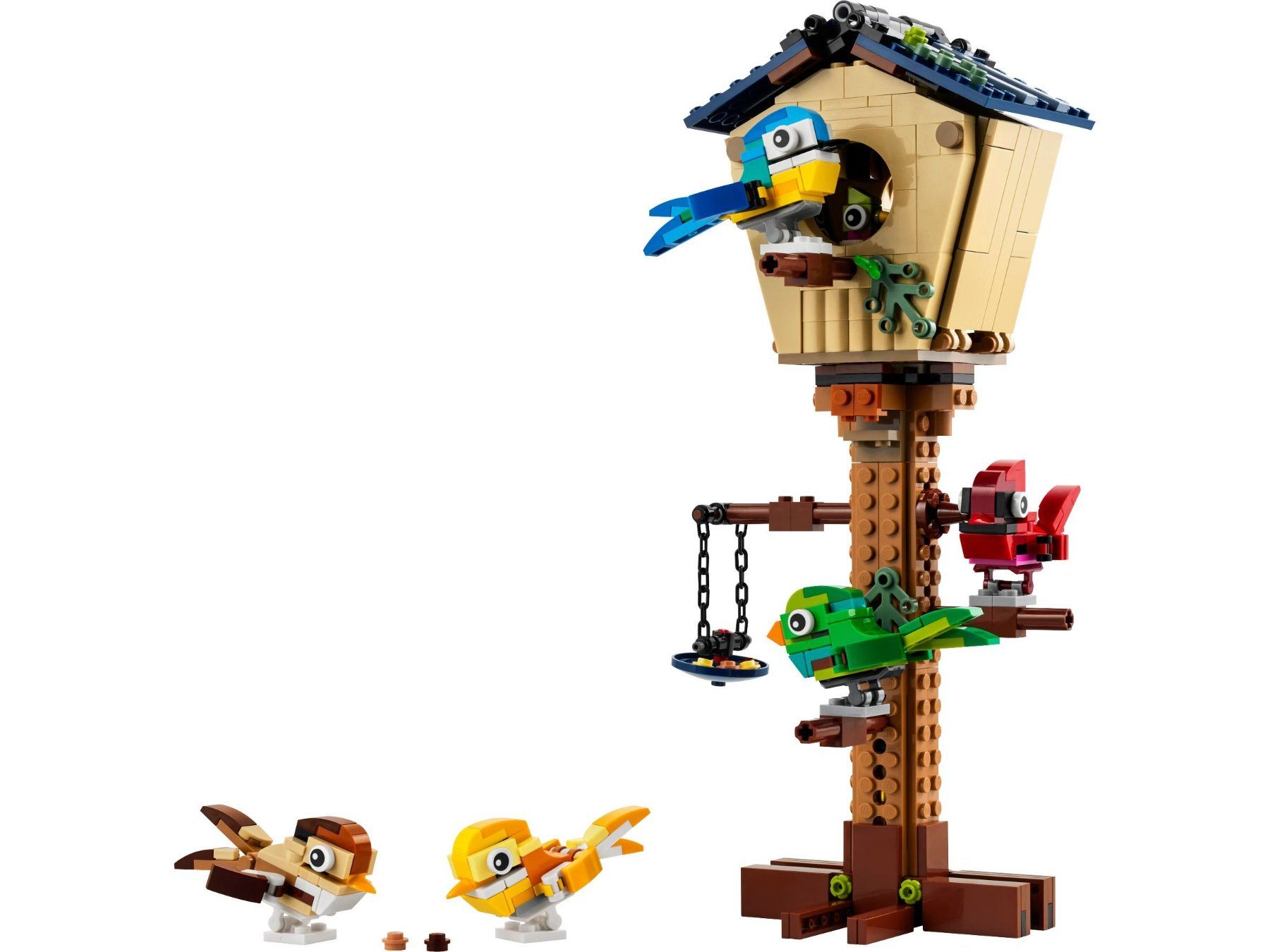 LEGO Creator 31143 Vogelhaus Blaumeise Igel Biene Frühling (Neu und ...