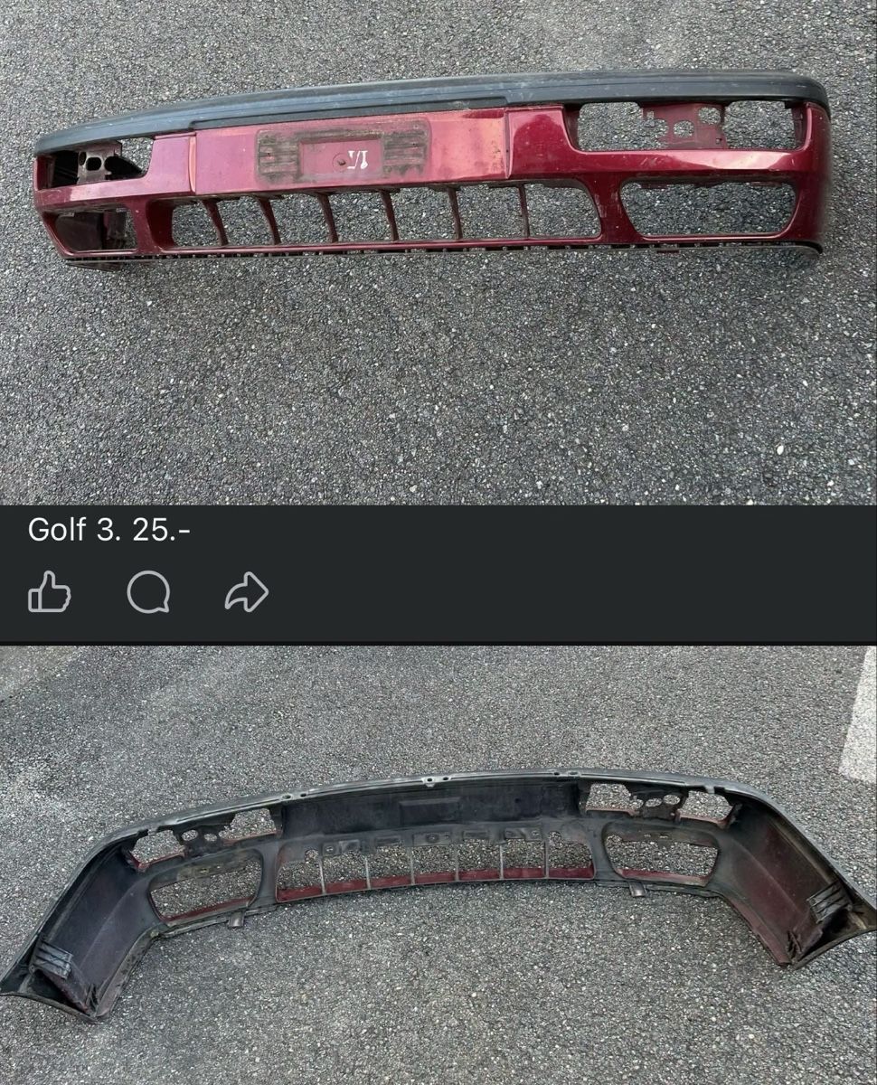 Volkswagen Alle Autoersatzteile: Lot par-chocs VW golf 3 – Gebraucht aus Muraz (Collombey) von Wolfdog1978