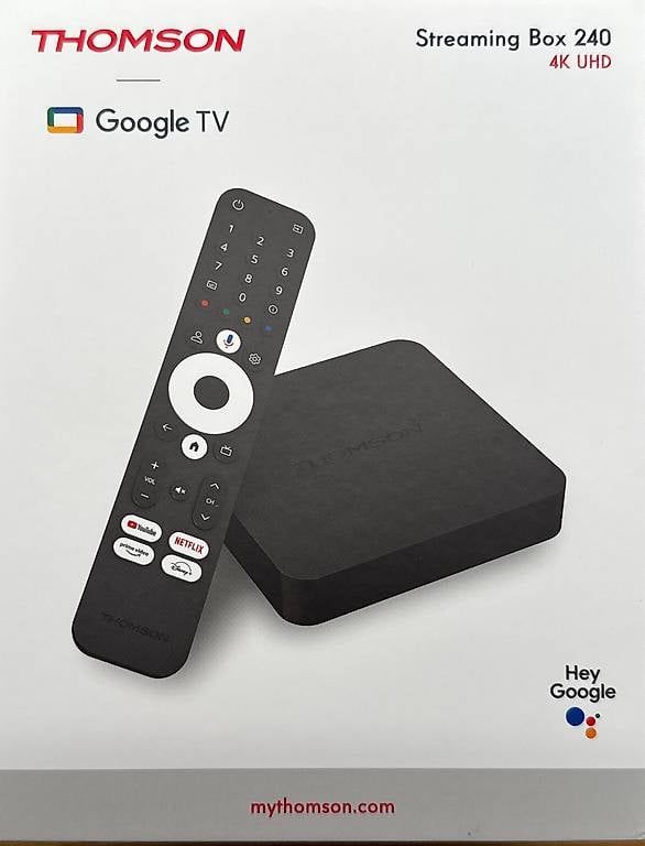 Lecteur multimedia & Streamer: Streaming Box Thomson 240G 4K – D'occasion à Cully par adpe187