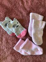 3 Newborn Baby Girl Socks