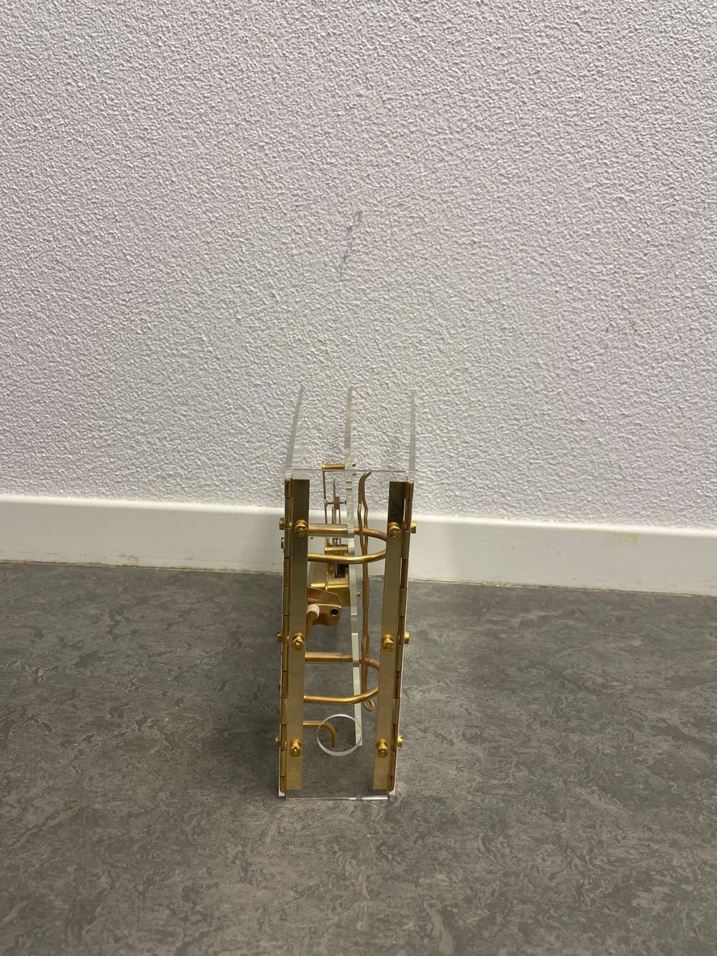 Montres: Goldfarbene Clock Engine Uhr - Made in Holland – D'occasion à Gümligen par Brocki-Reimal-Stift 3