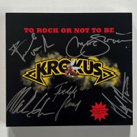 KROKUS To Rock Or Not To Be CD mit Bonus CD SIGNIERT