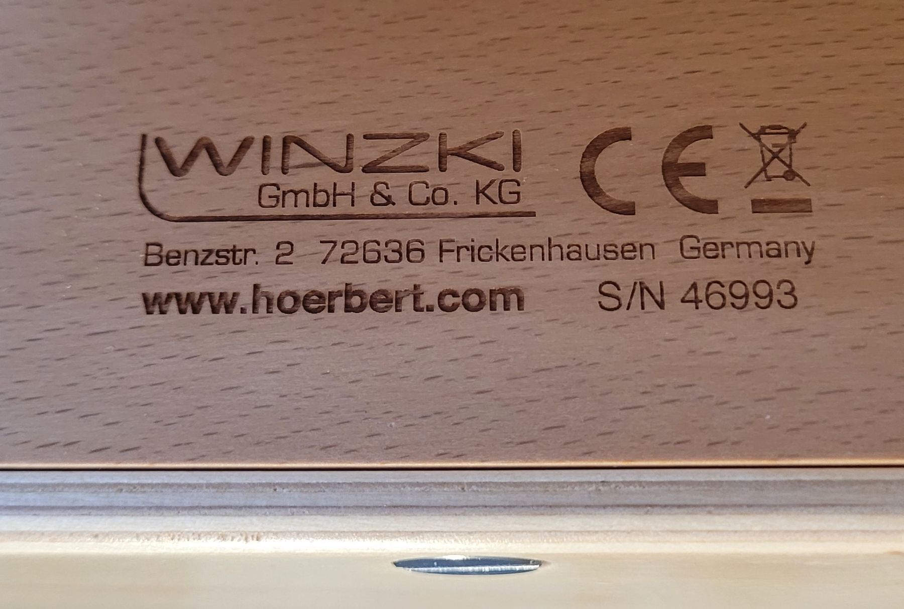 Spielzeuge: Lettore musicale in legno Herbert modello "Mini" – Gebraucht aus Tremona von Swiss_M87 4