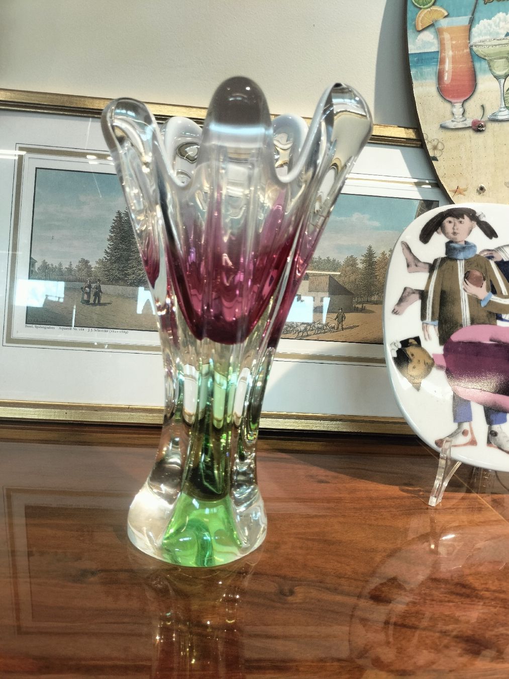 Murano Vasi & Recipienti: vintage vase  josef Hospodka – Usato da Zwingen venduto da inf_2blh