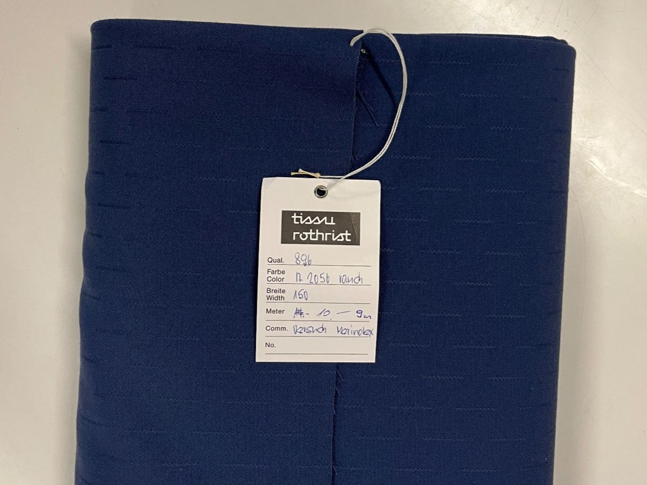 Tessuti: Stoff blau, Tissu, 45% Wolle, 55% Polyester, Meterware – Nuovo (secondo la descrizione) da Netstal venduto da spaltflo01