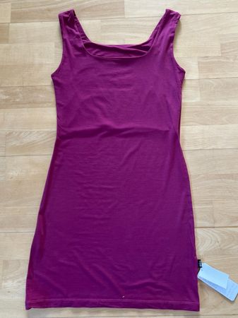 Colora Damen Long Shirt, Gr. XS, Tencel, Beere, NEU