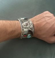 Handmade Indian Navajo Silver Jewelry Bracelet