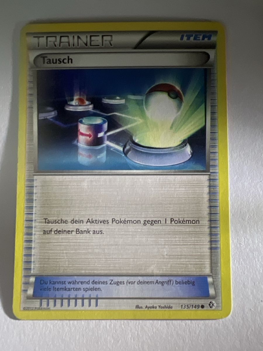 Pokémon Sammelbilder & Trading cards: Trainer Tausch Pokémon  – Gebraucht aus Frauenfeld von mwguv