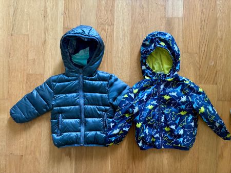 Rain jacket and winter jacket baby 68cm