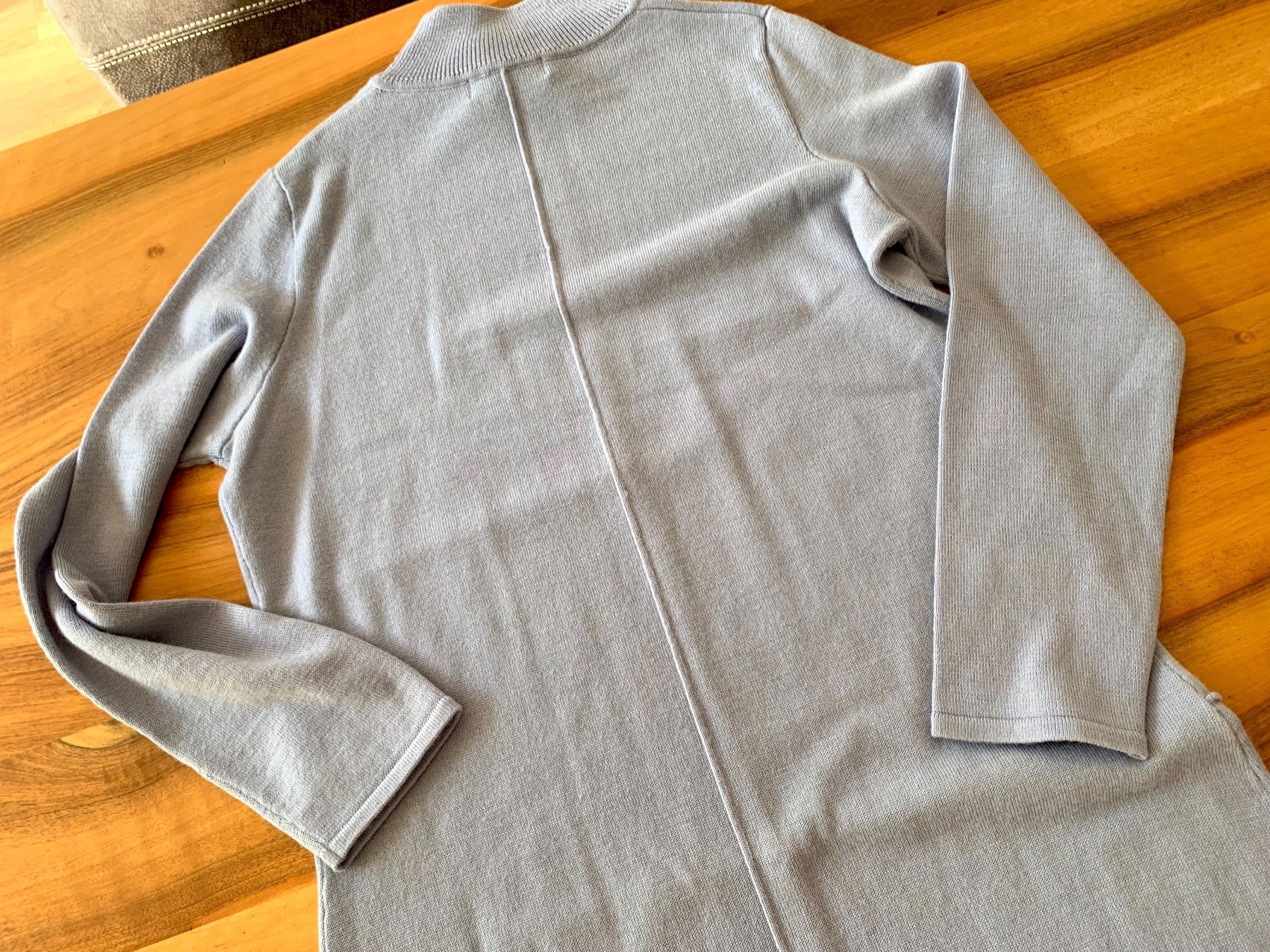 Vestiti: La Boutique hellblaues Traum Strickkleid Gr. 40 – Usato da Meiringen venduto da snahhanssnah 4