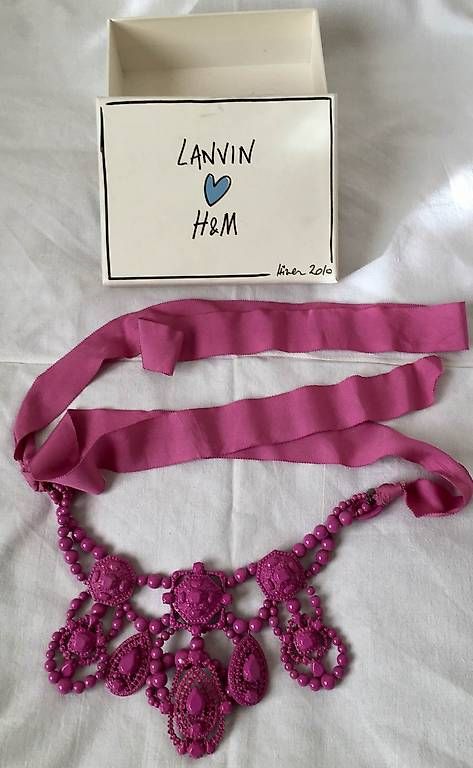 Ketten: Collier Lanvin collector – Gebraucht aus Montreux von flo_j5cb