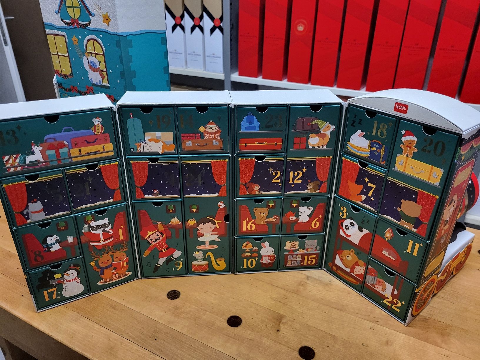 Legami Kalender: Legami 2x Advent Kalender  – Gebraucht aus Fruthwilen von Mostro-Medusa 5