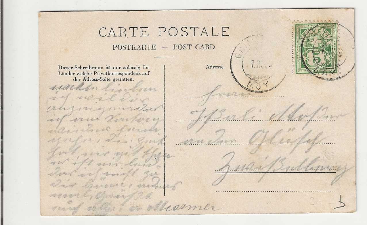 Cartoline postali: Grimmialp, Diemtigtal, – Usato da Spiez venduto da Niesen20 1