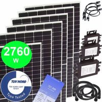 00004 - Solaranlage 2760W 2400W Balkonkraftwerk