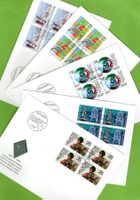 1989 FDC Sondermarken I Viererblöcke SBK 26.--