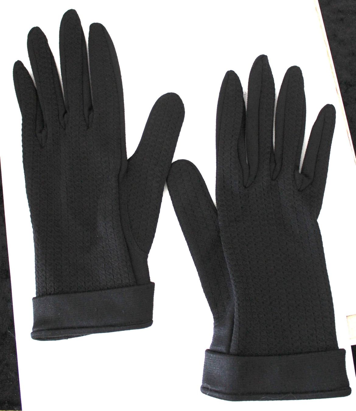 Guanti & manicotti: Damen Handschuhe Schwarz, – Usato da Locarno venduto da madame-tus-sauds 2