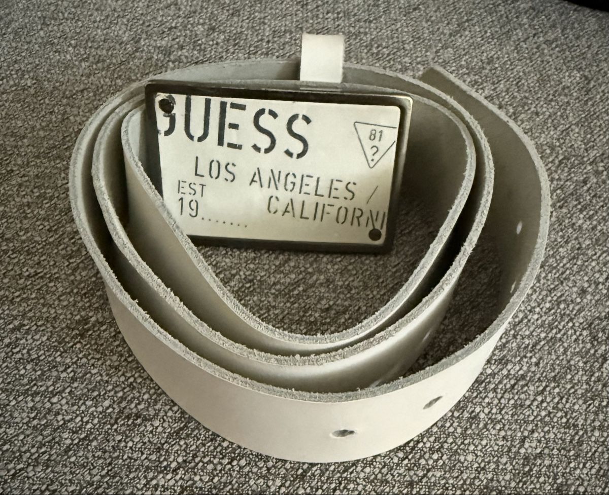 Guess Cinture: Guess Belt Weiss – Usato da Weinfelden venduto da Krusevac037