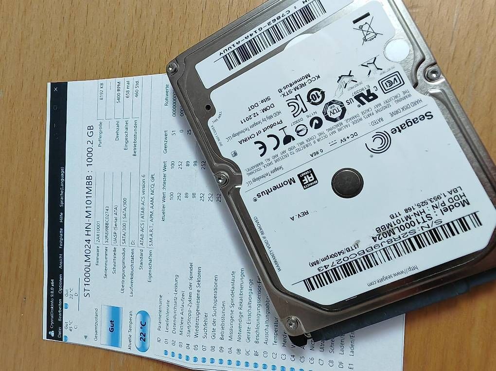 Harddisks: Externe Festplatten 1TB  – Gebraucht aus Altbüron von Previa0