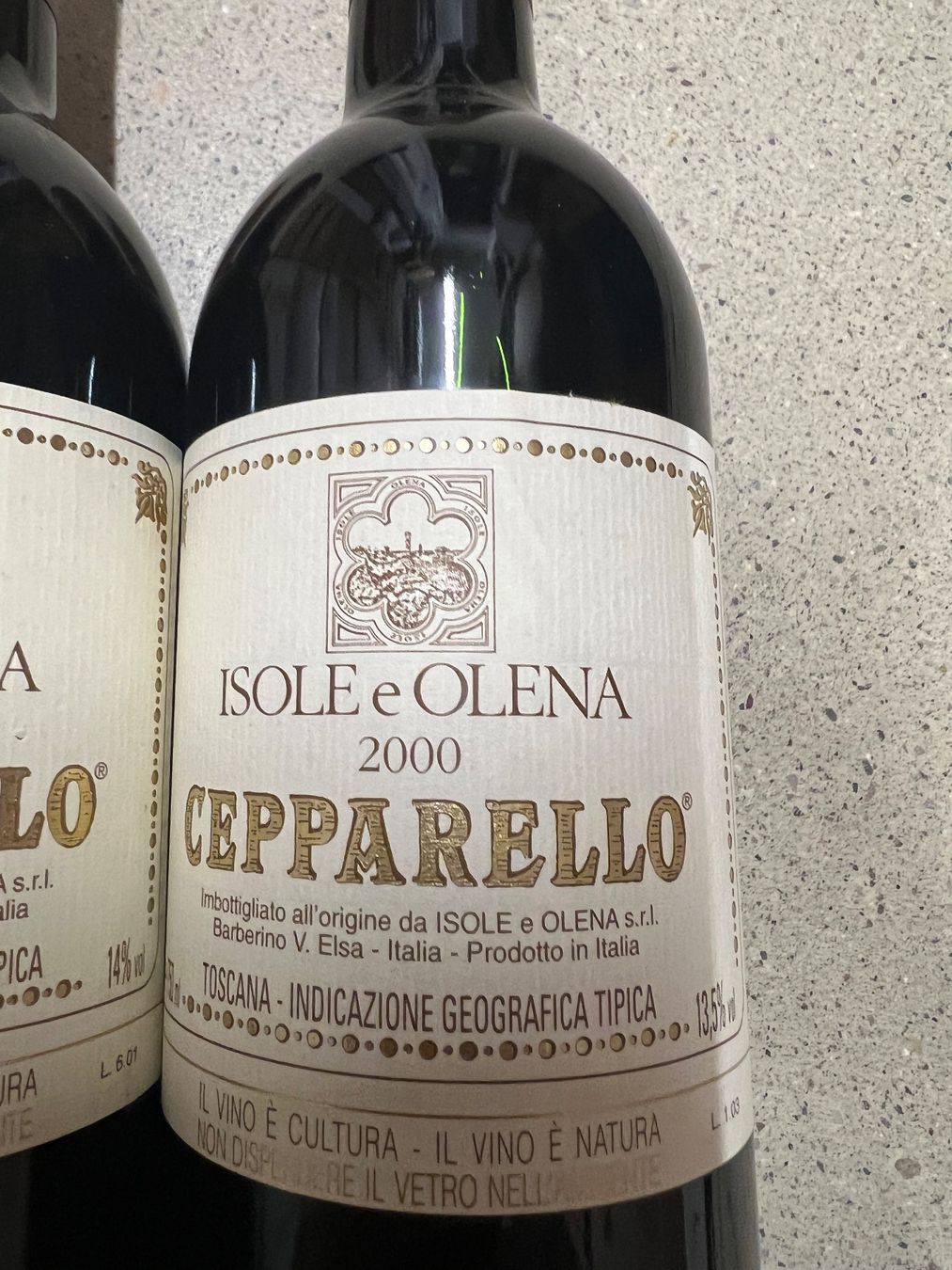 Vino: Cepparello 1998, 1999, 2000 Isole e Olena – Nuovo (secondo la descrizione) da Beinwil am See venduto da isole 3