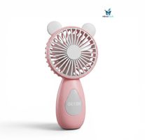 Tragbarer Handventilator – Kompakt & USB-aufladbar – Pink