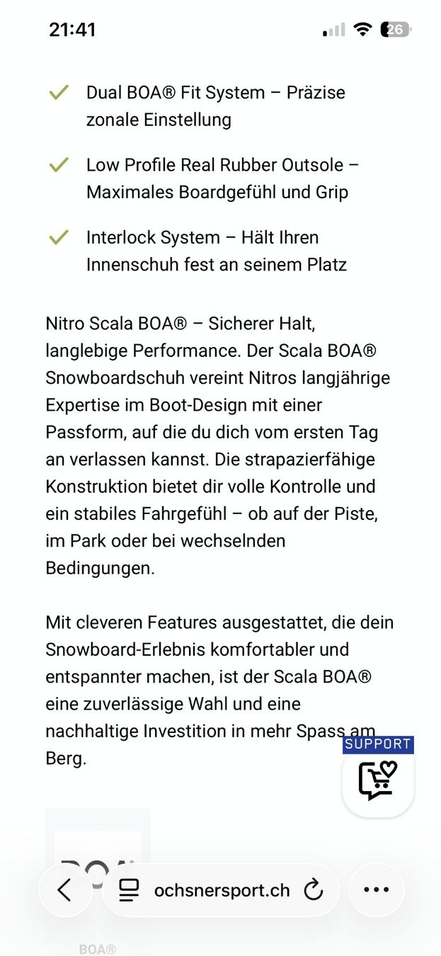 Snowboard Nitro Damenschuhe: Snowboard Softboot Nitro Scala Boa – Neu (gemäss Beschreibung) aus Flaach von Maga644222 3
