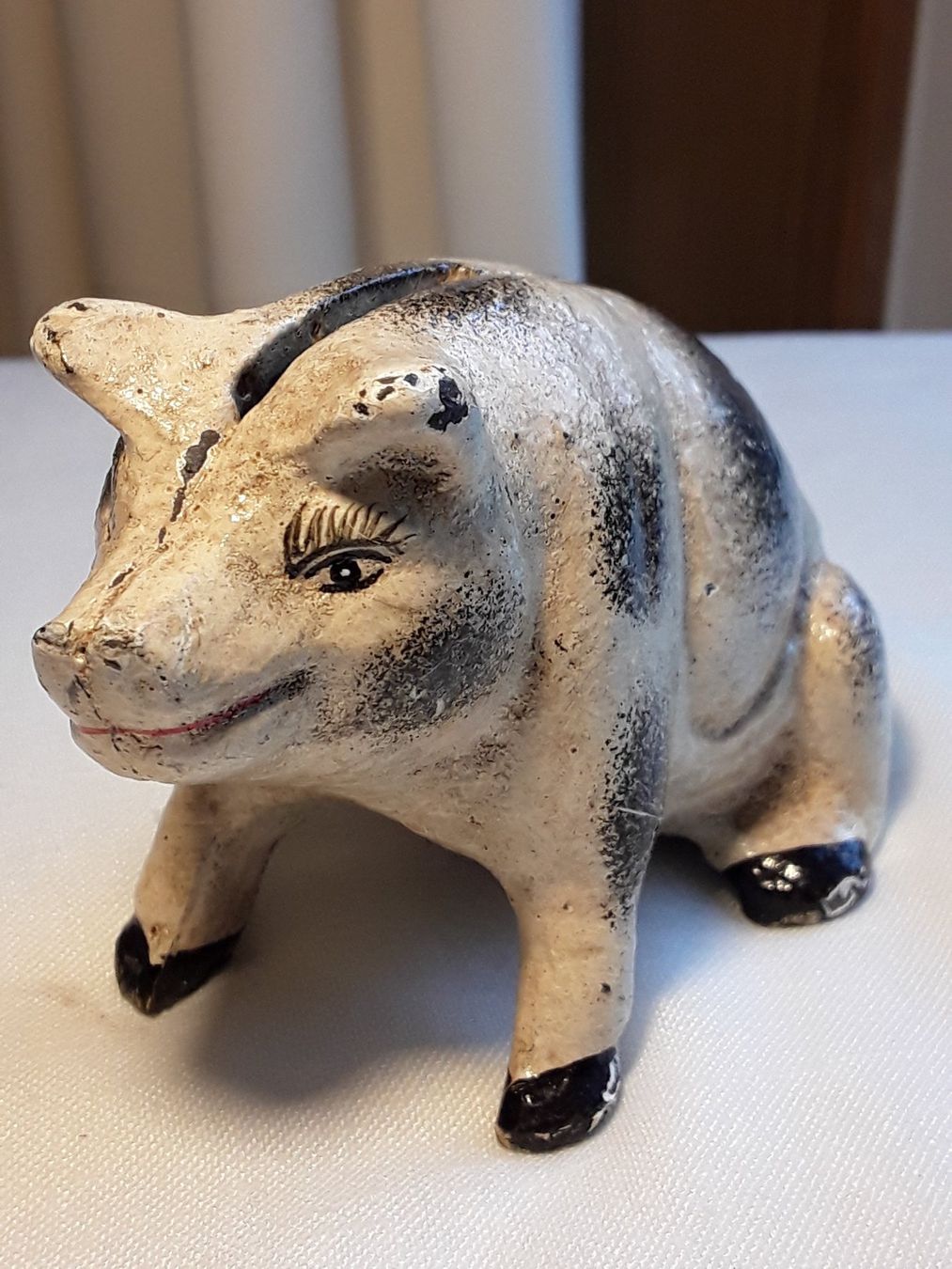 Salvadanai: Antikes wunderschönes Sparschwein Spardose ca 1900 – Usato da Zürich venduto da philpip
