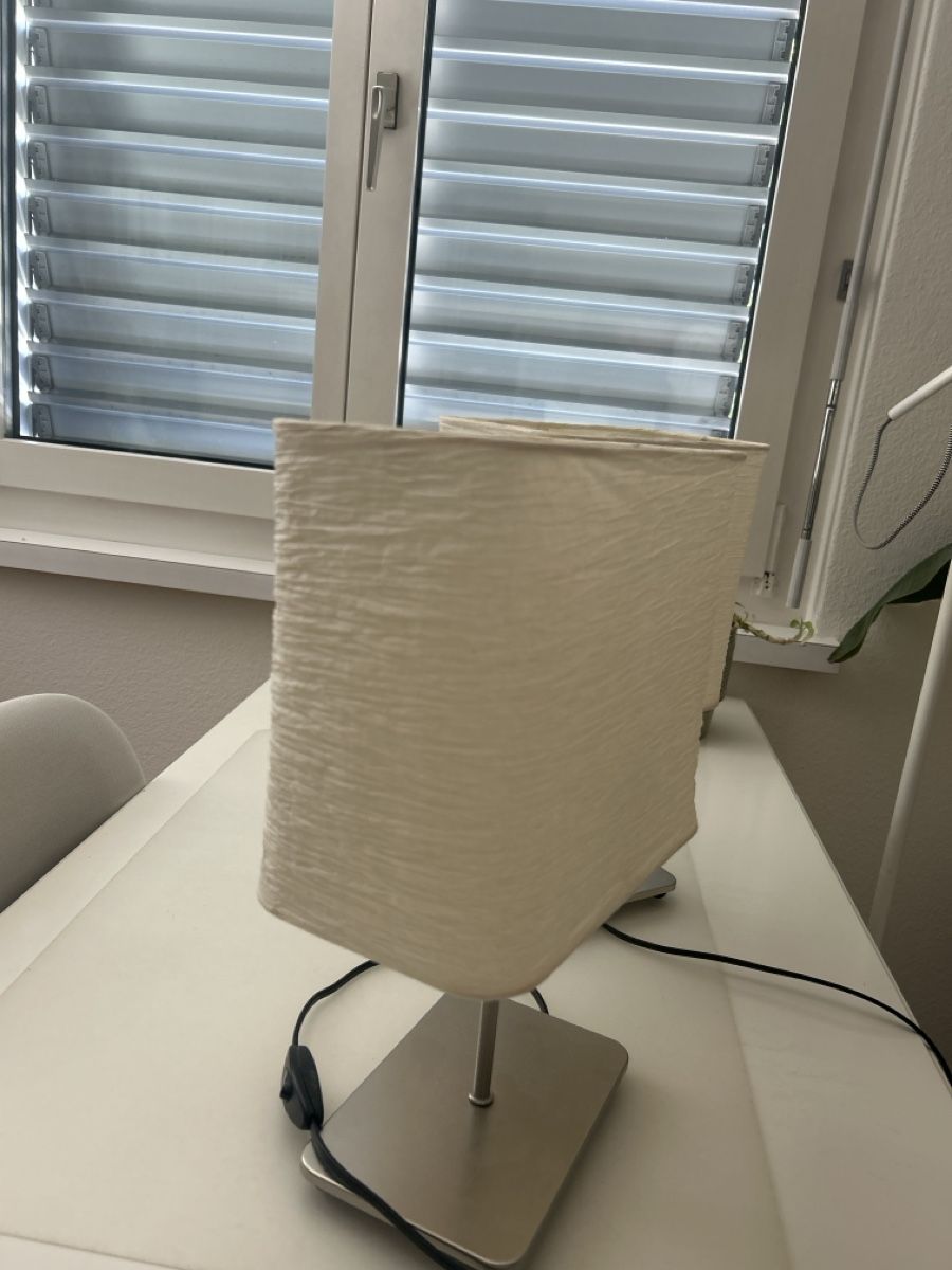 Ikea Lampade: Tischlampen Ikea 2er Set Cremefarben – Usato da Vaduz venduto da chr_tj7t 2