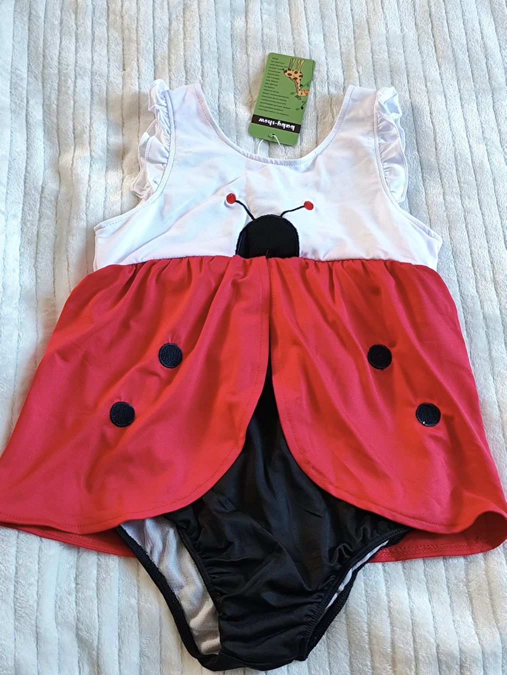 Costumi da bagno & Bikini: Marienkäfer Badekleid oder Kostüm Mädchen – Nuovo e nell'imballaggio originale da Bettingen venduto da hamau2012 1
