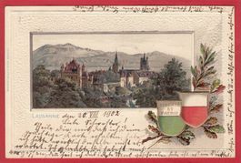 LAUSANNE LITHO, EN RELIEF, 1902