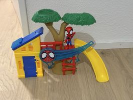 Spiderman Spielset mit Figur und Rutsche