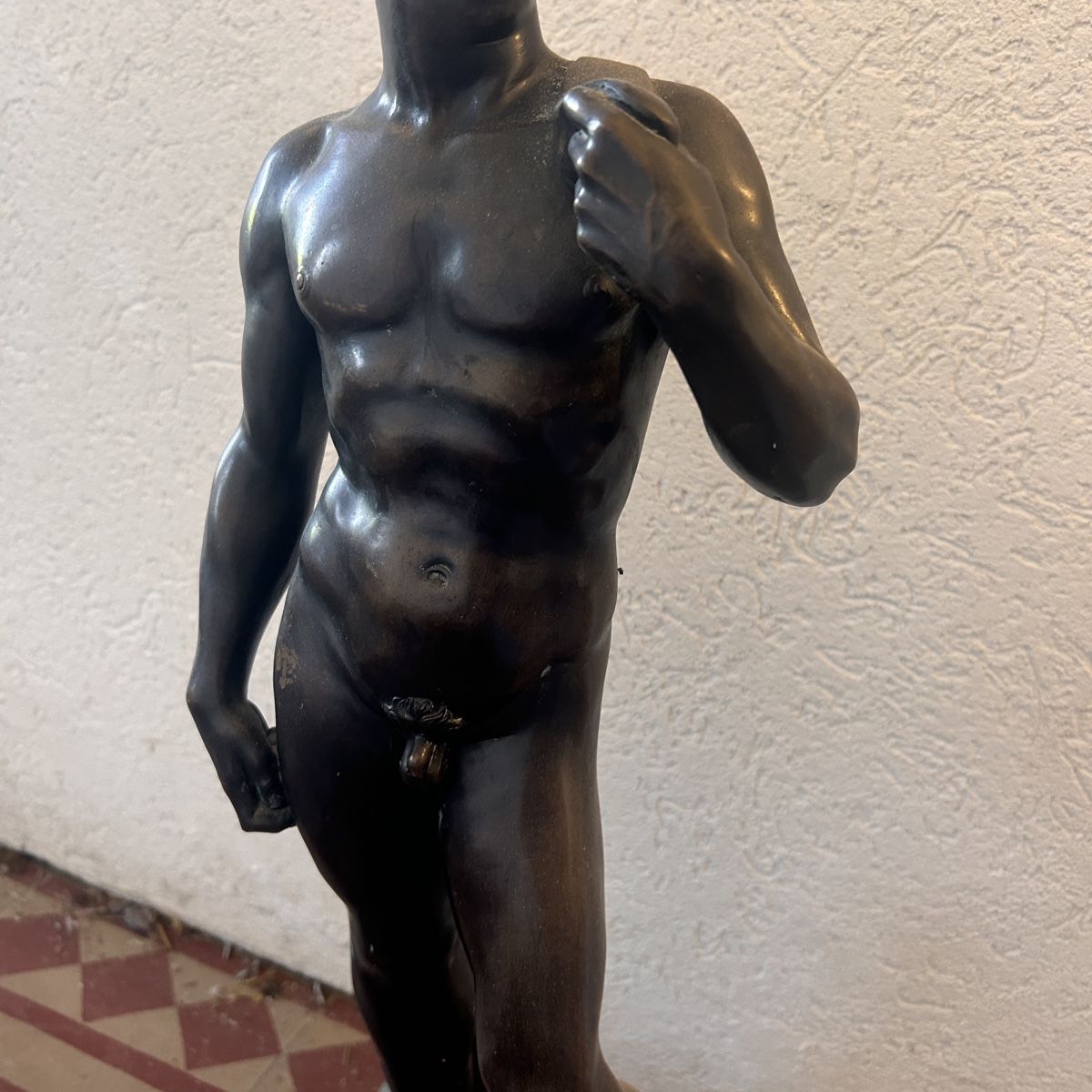 Sculture & Statue: Antike Bronze David Figur, datiert 1947, Firenze – Usato da Laufen venduto da belleskulptur 5