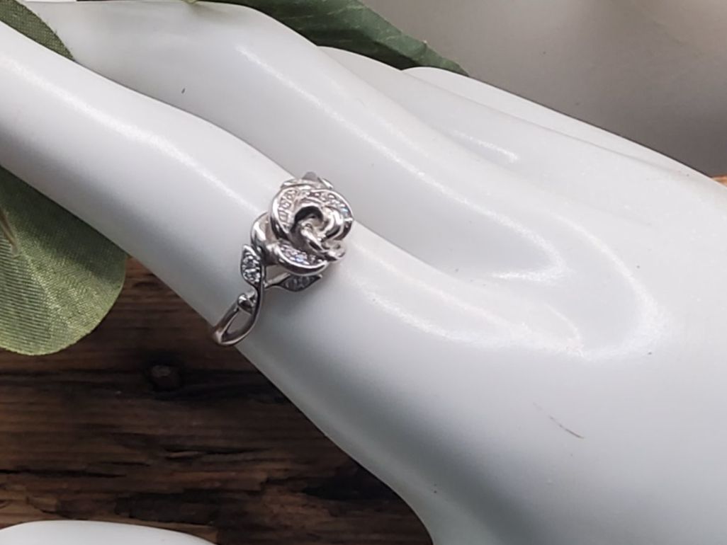 Ringe: Silber Ring im speziellen Rosendesign Gr.56 – Neu (gemäss Beschreibung) aus Luzern von S.Kern01 2