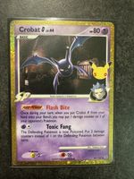 Pokemon Karte Crobat G LV.44  Celebration