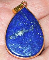 Anhänger L-6251 – Lapislazuli 35x26mm