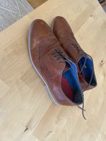 El Ganso Brown Leather Brogue Shoes Size 8.5 / EU 43