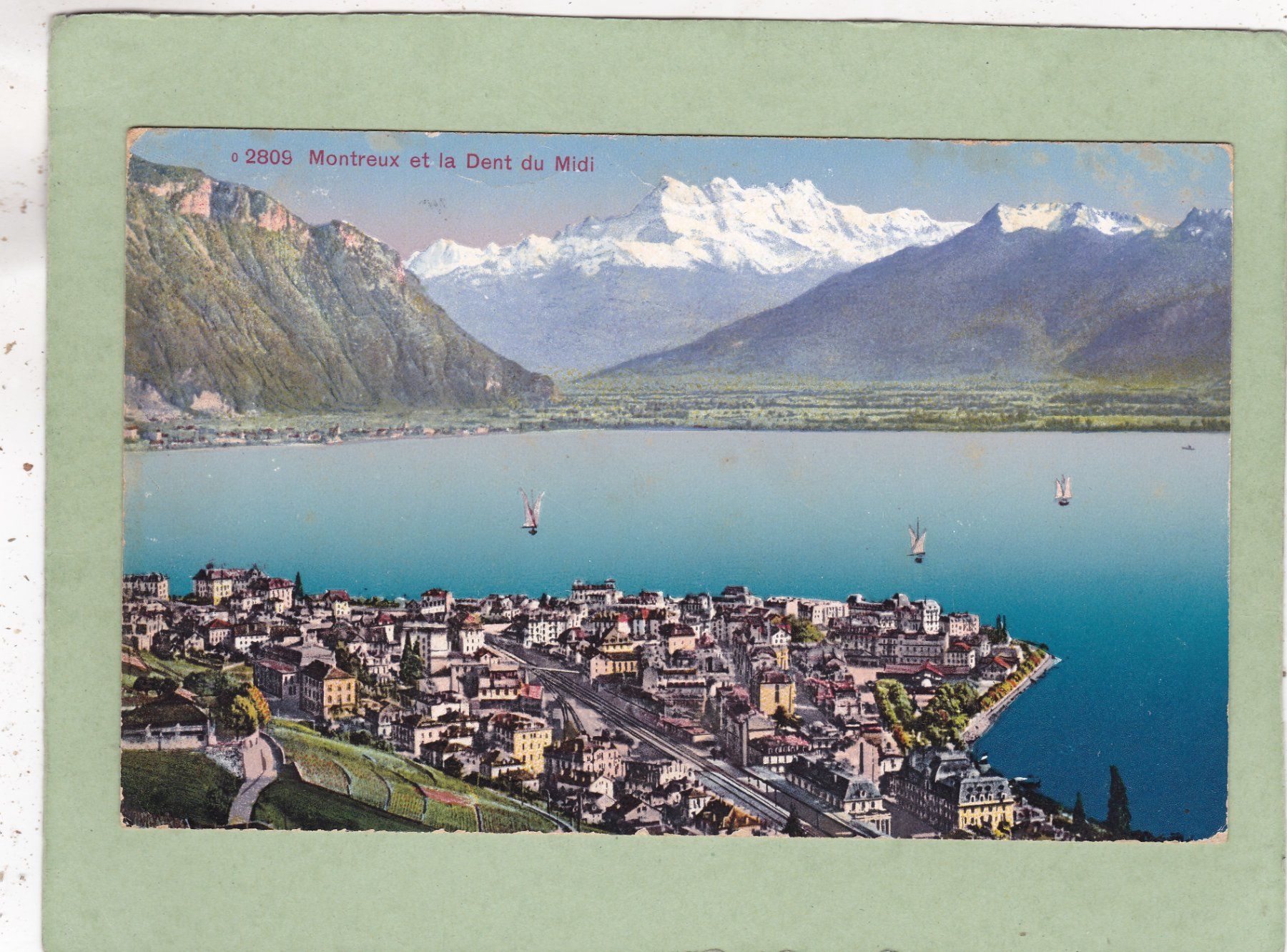 Cartes postales: Montreux 1916 – D'occasion à Herisau par Lisegrat2008