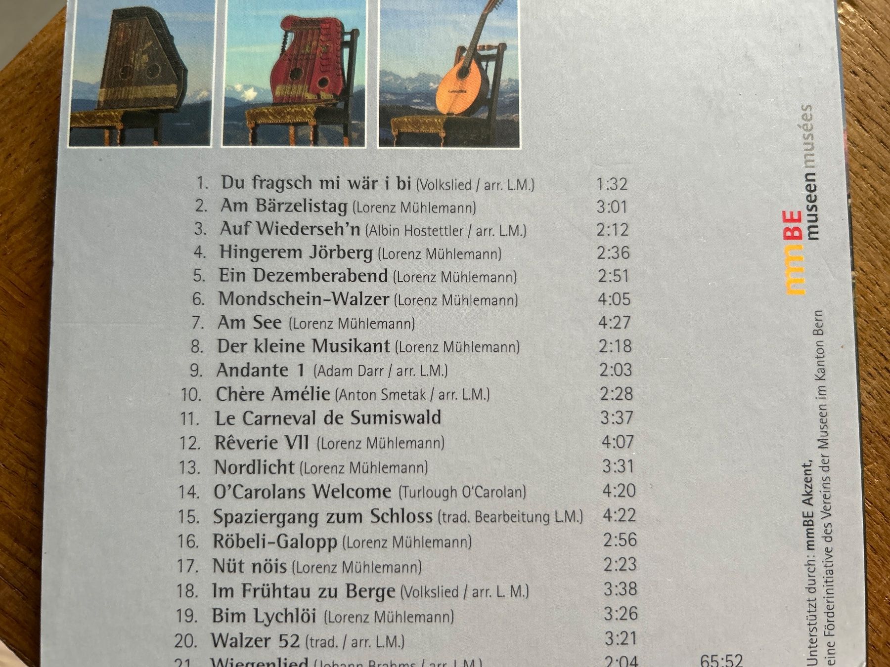 CDs: Lorenz Mühlemann u. Freunde – D'occasion à Arth par Vrecam51 2