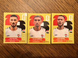Panini FIFA World Cup 2026 Stickers Iraq Players Set
