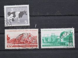 DDR 1958  Landwirtschaft gest.