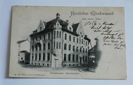 Schaffhausen Kantonalbank 1904 gelaufen
