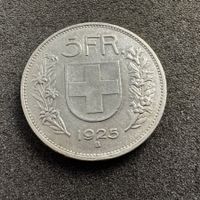 5 Franken Silber 1925 - Alphirte