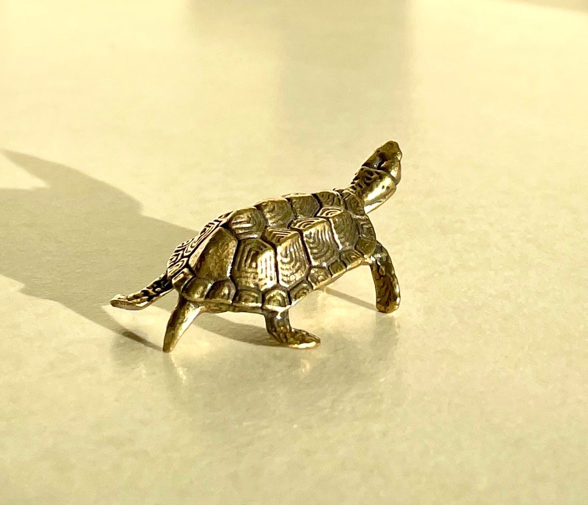 Figuren: Messing Schildkröte – Gebraucht aus Zürich von FastLizard 2