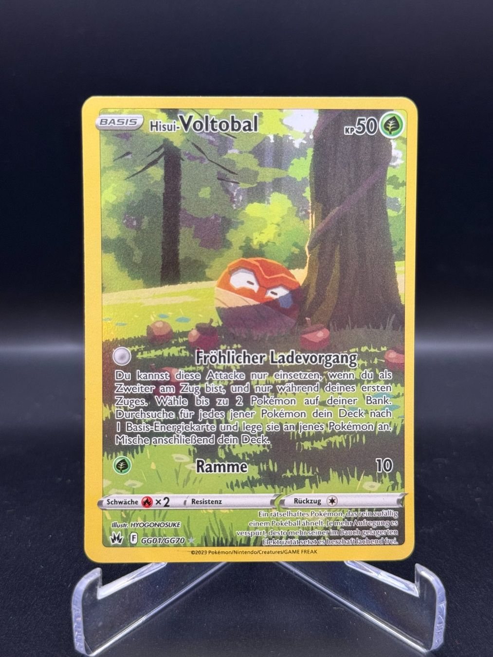 Pokémon Carte collezionabili: Hisui-Voltobal (CRZ GG01) – Usato da Birmensdorf ZH venduto da SnorlaxMail