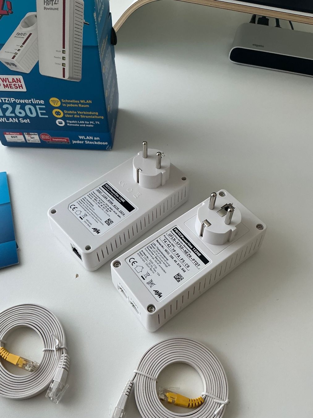 Avm WiFi: FRITZ!Powerline 1260E WLAN Set – Usato da Zollikon venduto da halbkarat 1