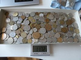 Weltmünzen, Konvolut ca. 1080 gr