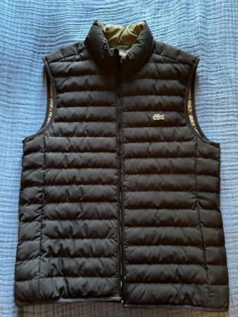 Lacoste Black Vest Size M 