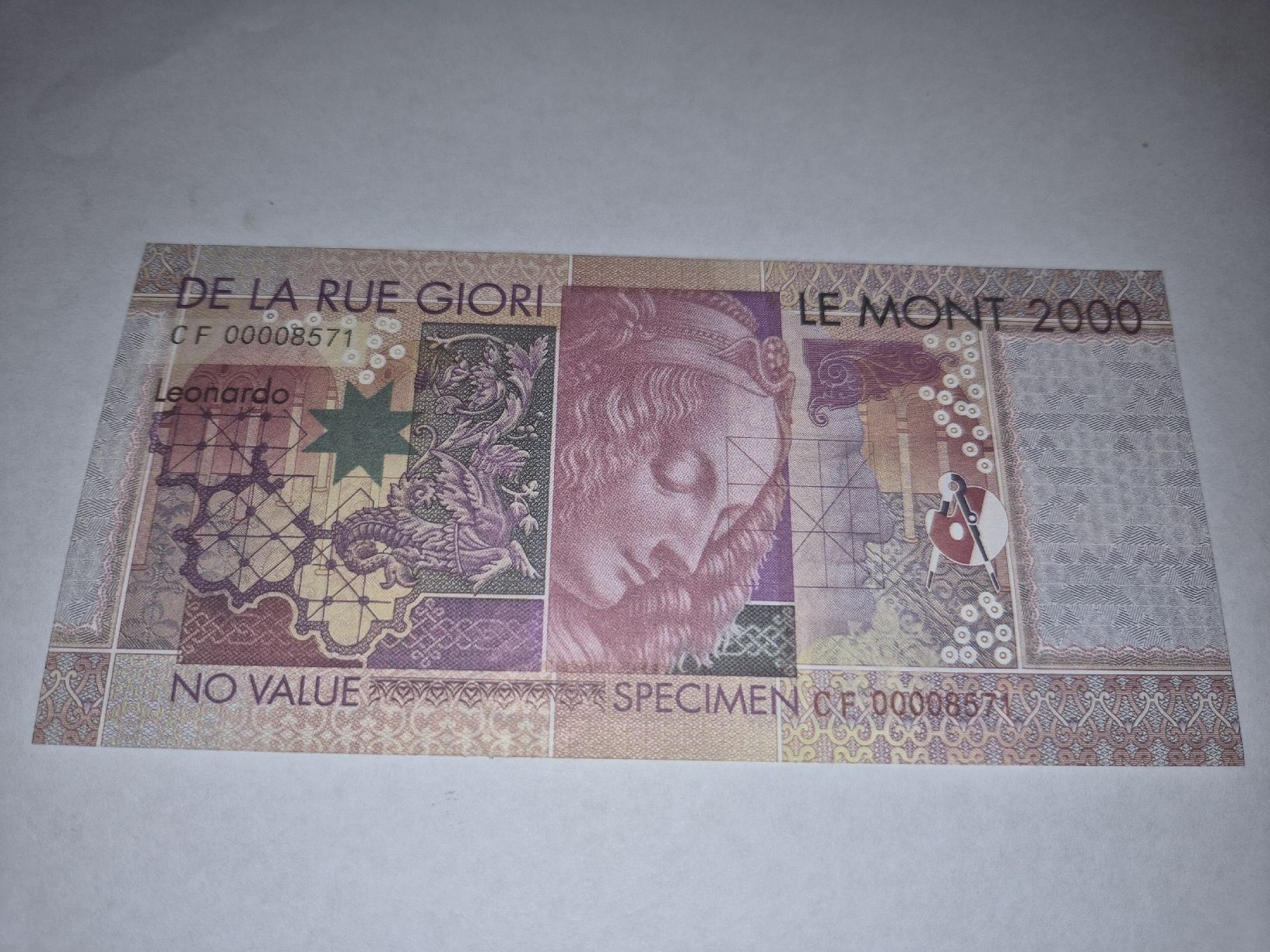 Banconote: Billet Commémoratif Leonardo Da Vinci – Nuovo (secondo la descrizione) da Senèdes venduto da hen_fw8b 1