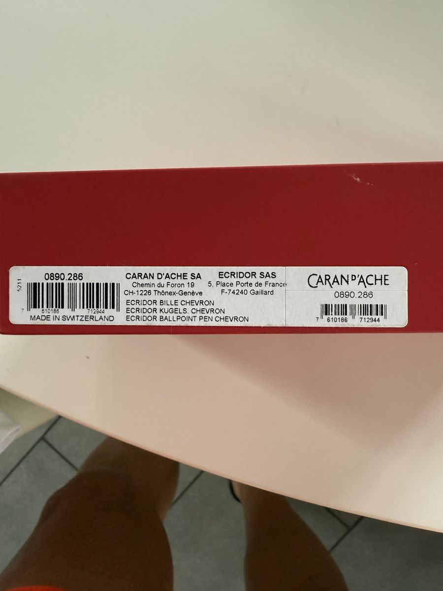 Caran D'Ache Penna & Evidenziatori: Stylo CARAN D’ACHE Ecridor – Nuovo e nell'imballaggio originale da Les Genevez JU venduto da fabliane 5