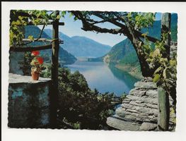 AK 1970 Lago di Vogorno Diga Valle Verzasca TI